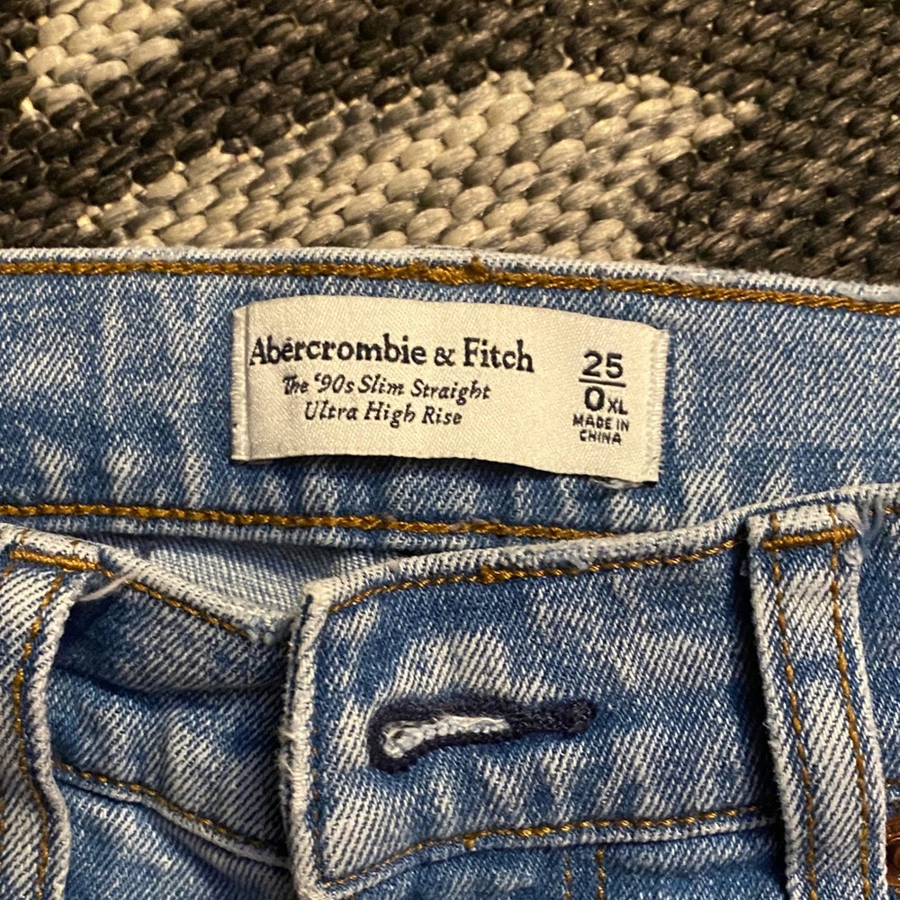 Abercrombie & Fitch Light Blue Denim Jeans